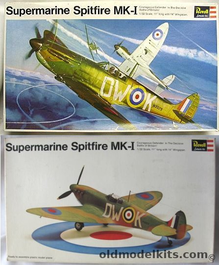 Revell 1/32 Supermarine Spitfire Mk1 - 610 Sq 'County of Chester', H282-200 plastic model kit